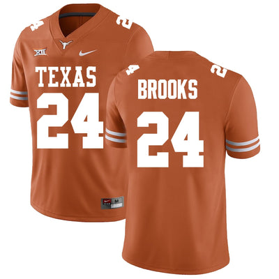 Texas Longhorns #24 Jonathon Brooks College Football Jersey