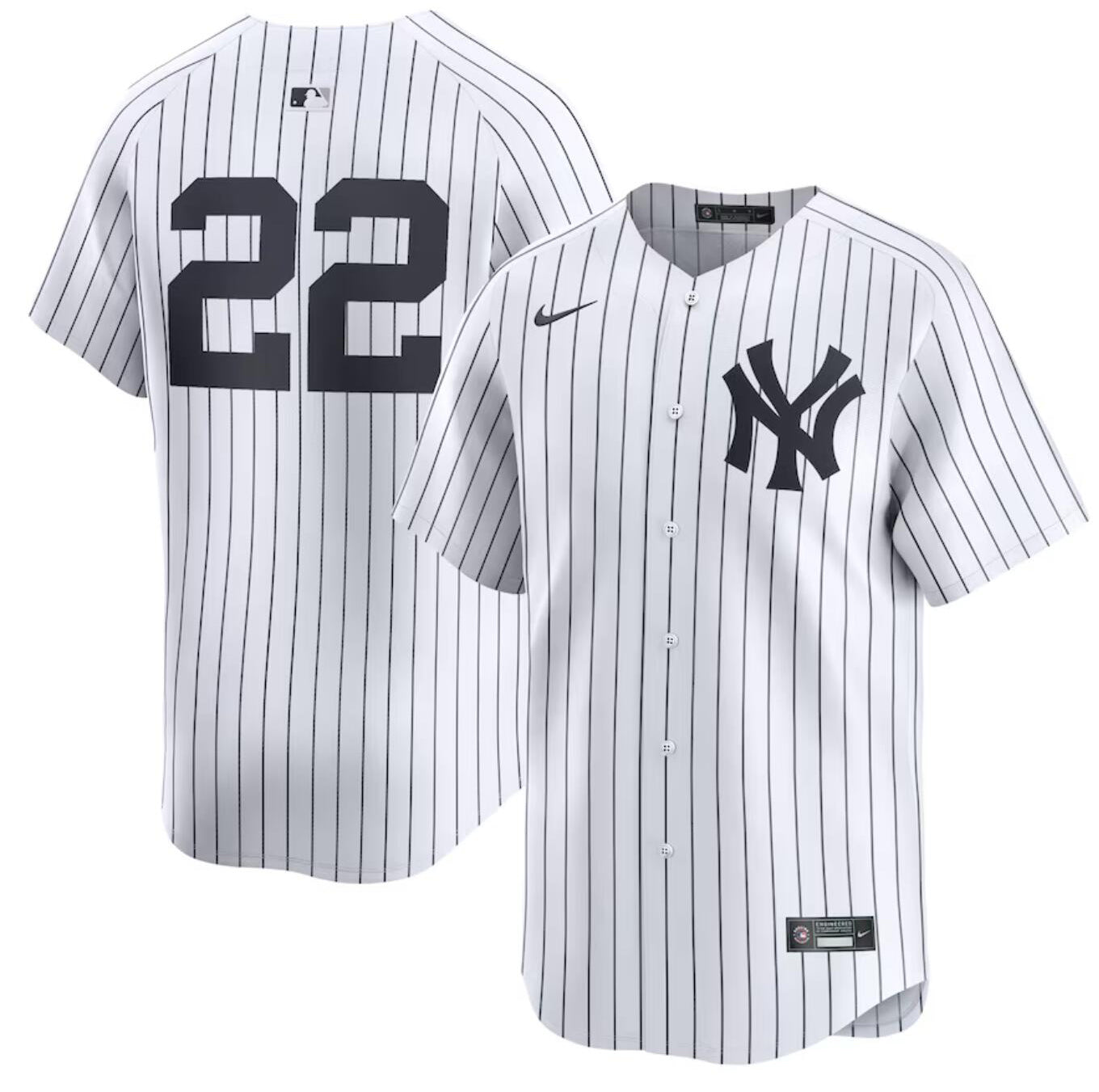 Men's New York Yankees #22 Juan Soto Baseball Jersey