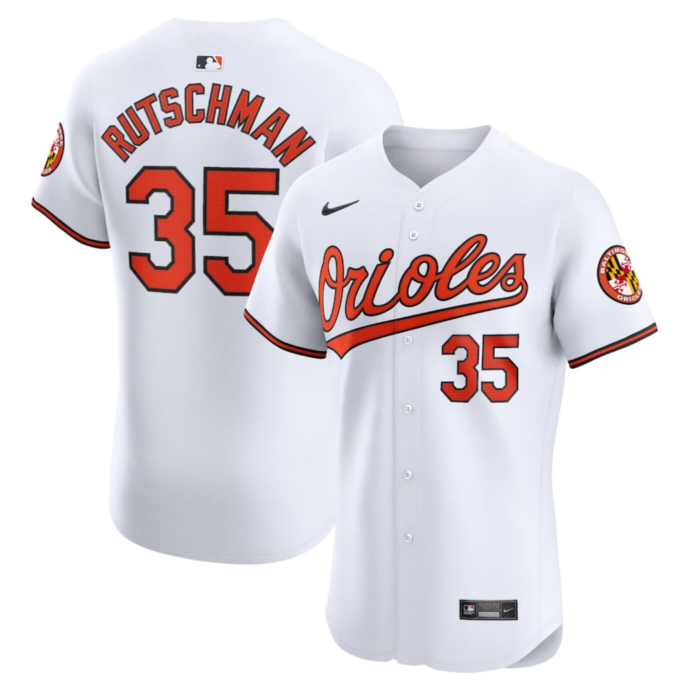 Men's Baltimore Orioles #35 Adley Rutschman Baseball Jersey