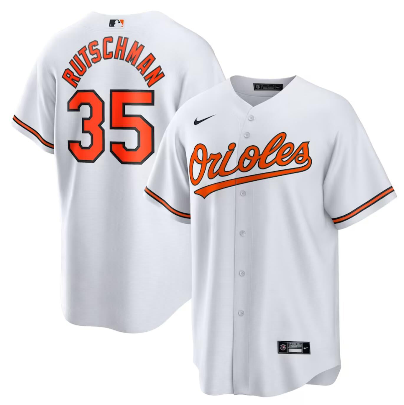 Men's Baltimore Orioles #35 Adley Rutschman Baseball Jersey