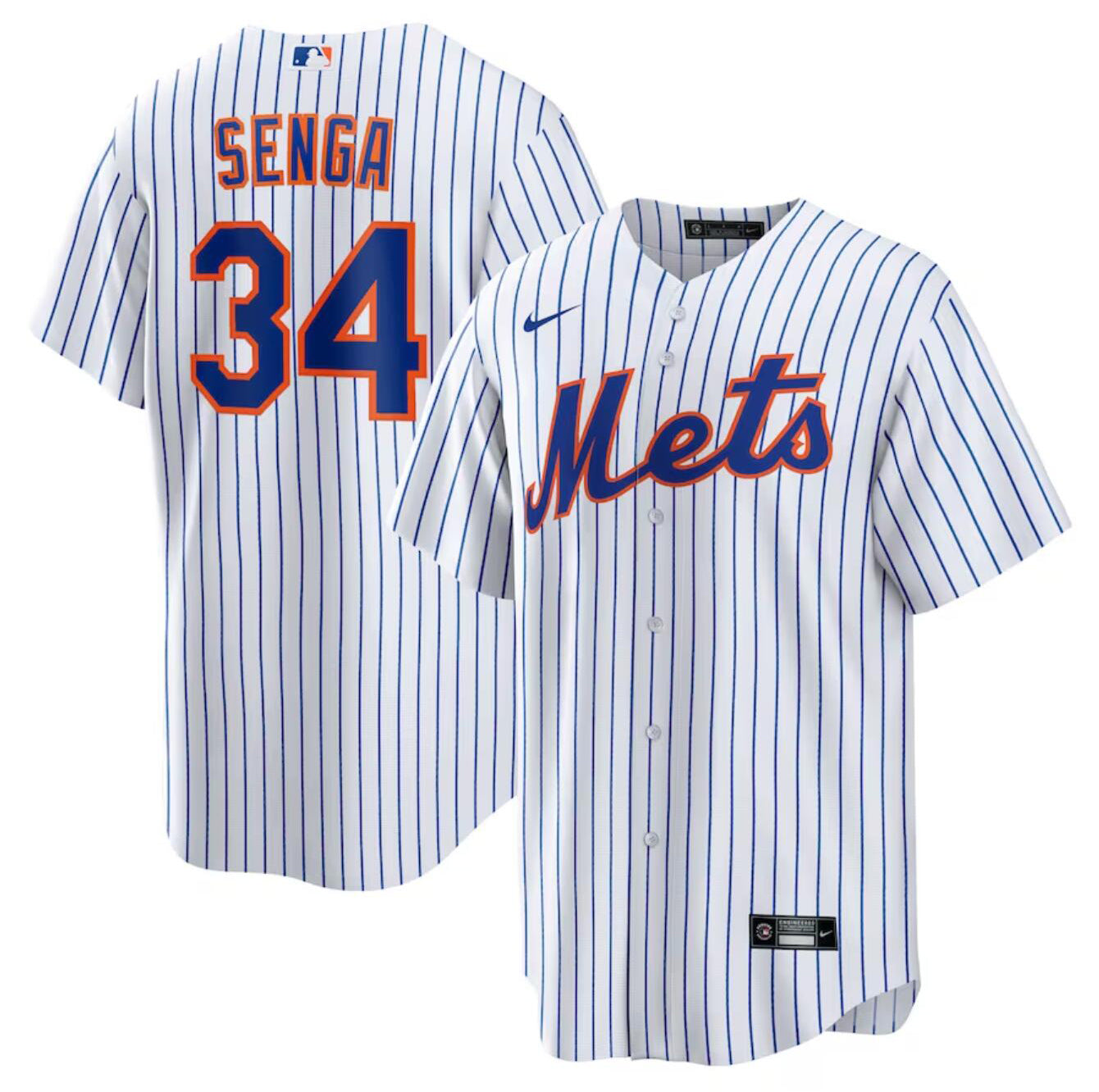 Men's New York Mets #34 Francisco Alvarez Baseball Jersey