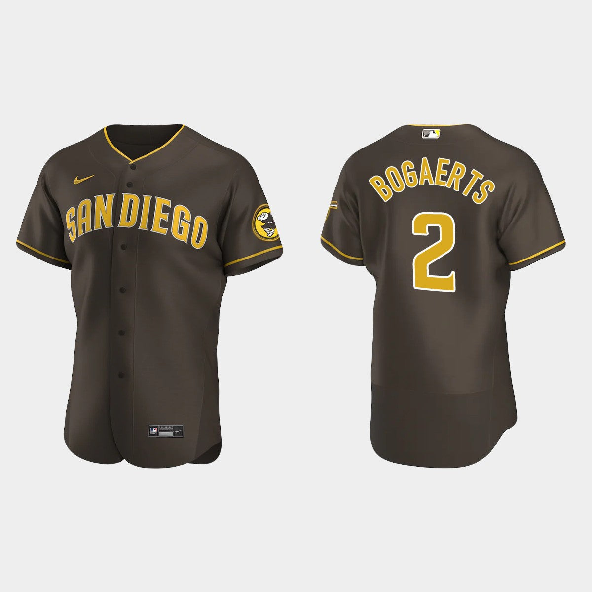 Men's San Diego Padres #2 Xander Bogaerts Baseball Jersey