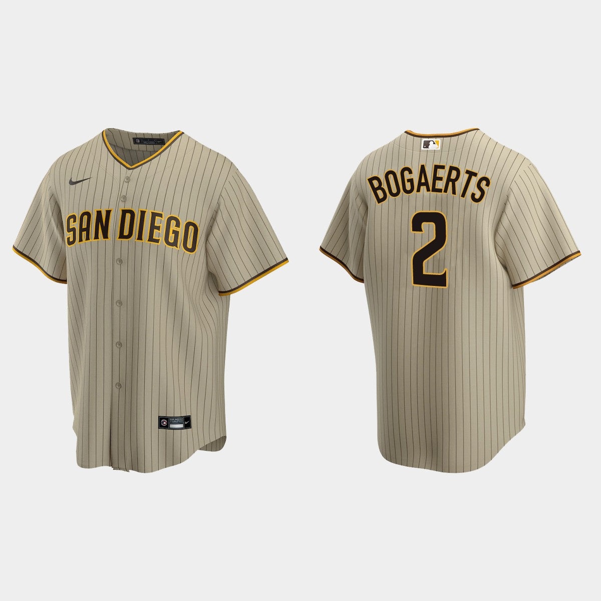 Men's San Diego Padres #2 Xander Bogaerts Baseball Jersey