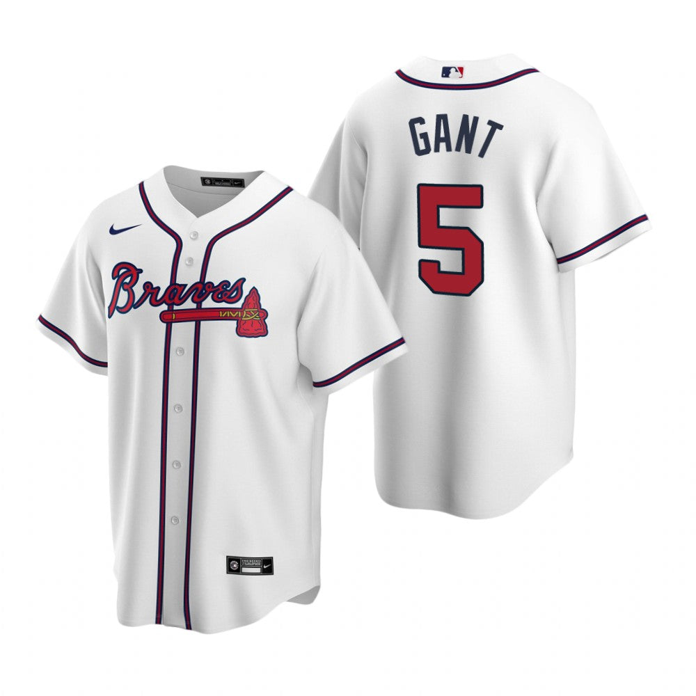 Men's Atlanta Braves #5 Ron Gant Baseball Jersey