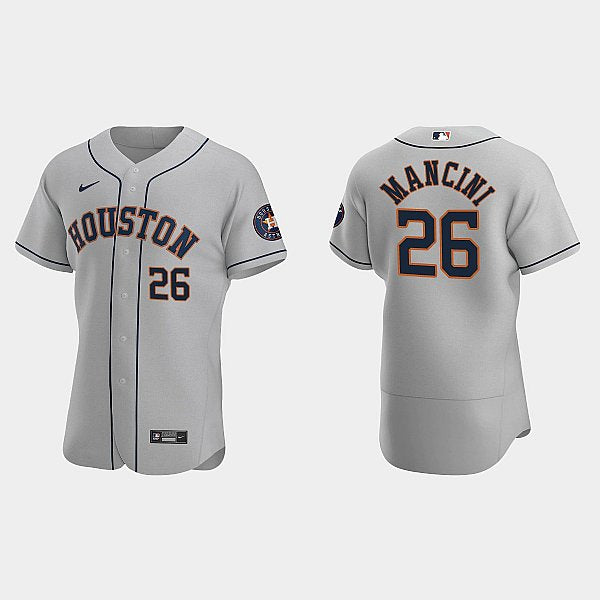 Men's Houston Astros #26 Trey Mancini Baseball Jersey