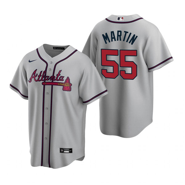 Men's Atlanta Braves #55 Chris Martin Baseball Jersey