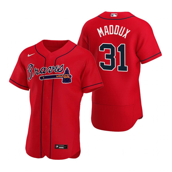 Men's Atlanta Braves #31 Greg Maddux  Baseball Jersey