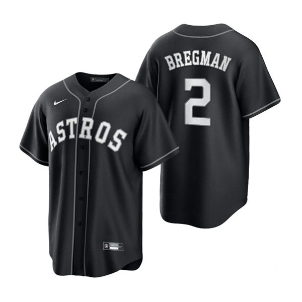 Men's Houston Astros #2 Alex Bregman Baseball Jersey