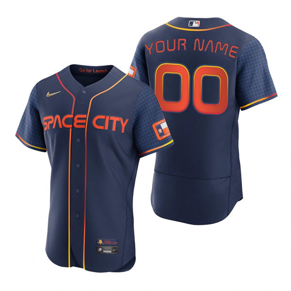 Men's Houston Astros Custom Baseball Jersey