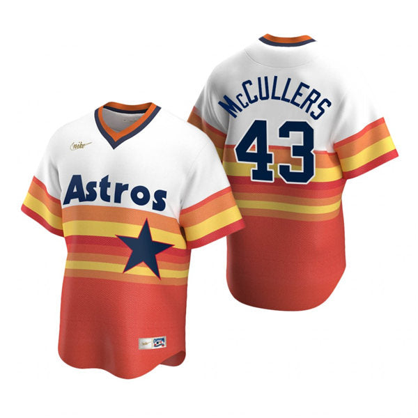 Men's Houston Astros #43 Lance McCullers Baseball Jersey