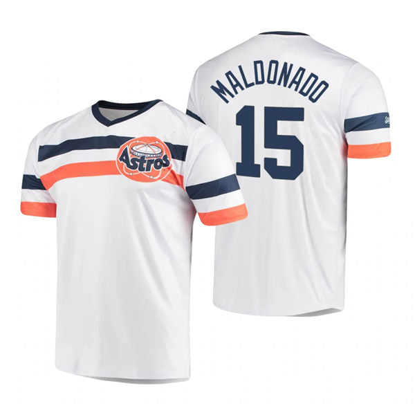 Men's Houston Astros #15 Martin Maldonado Baseball Jersey