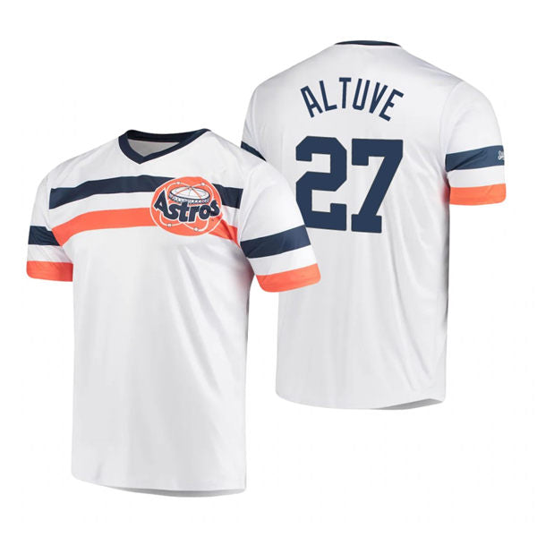 Men's Houston Astros #27 Jose Altuve Baseball Jersey