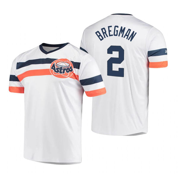 Men's Houston Astros #2 Alex Bregman Baseball Jersey