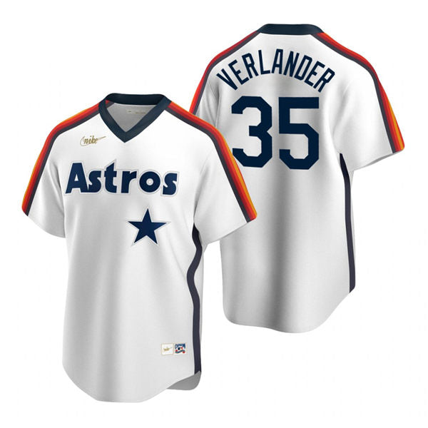 Men's Houston Astros #35 Justin Verlander Baseball Jersey