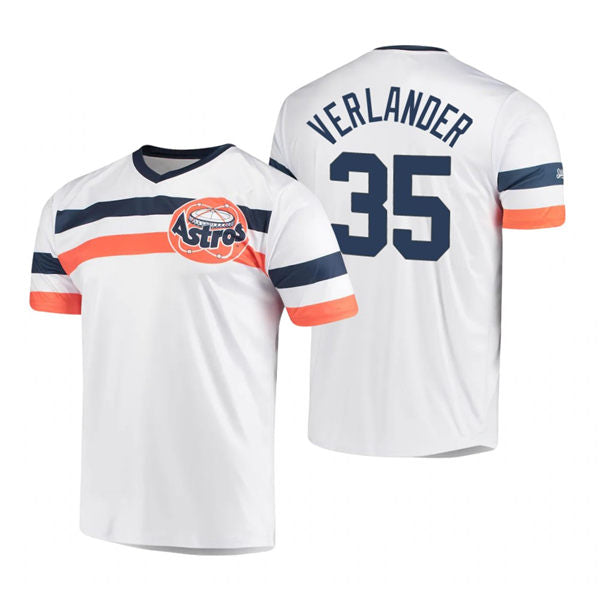 Men's Houston Astros #35 Justin Verlander Baseball Jersey