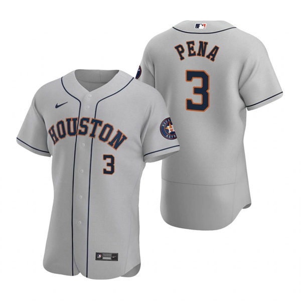 Men's Houston Astros #3 Jeremy Pena Baseball Jersey