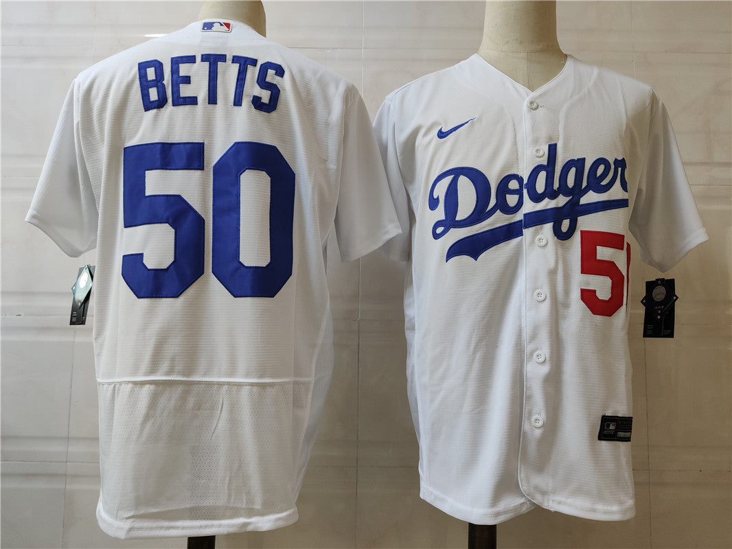 Men's Los Angeles Dodgers #50 Mookie Betts Baseball Jersey
