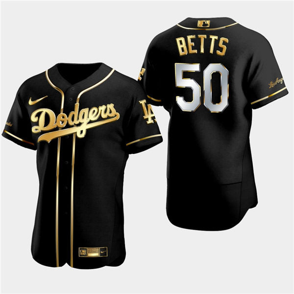 Men's Los Angeles Dodgers #50 Mookie Betts Baseball Jersey