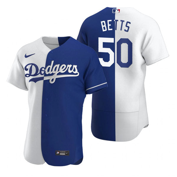 Men's Los Angeles Dodgers #50 Mookie Betts Baseball Jersey