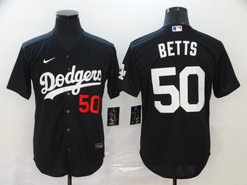 Men's Los Angeles Dodgers #50 Mookie Betts Baseball Jersey