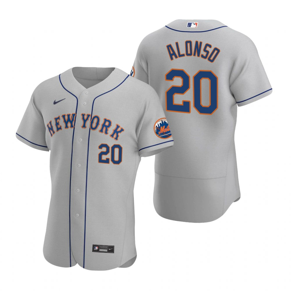 Mens New York Mets #20 Pete Alonso Baseball Jersey