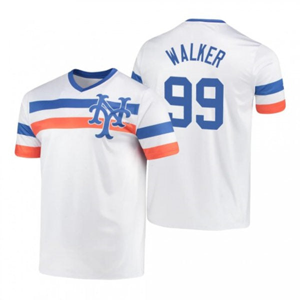 Mens New York Mets #99 Taijuan Walker Baseball Jersey