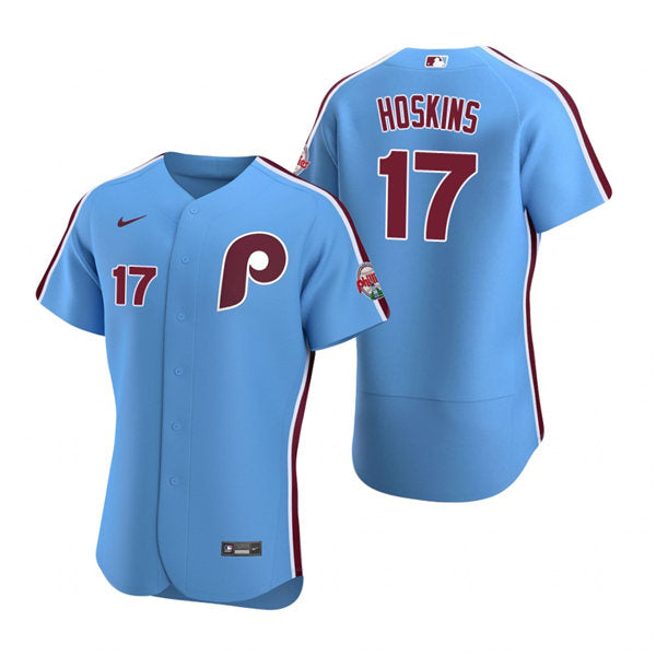 Men's Philadelphia Phillies #17 Rhys Hoskins Baseball Jersey