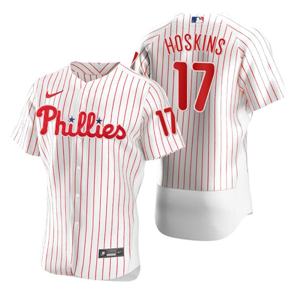 Men's Philadelphia Phillies #17 Rhys Hoskins Baseball Jersey