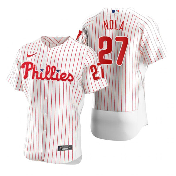 Men's Philadelphia Phillies #27 Aaron Nola Baseball Jersey