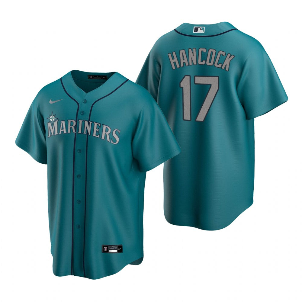 Men's Seattle Mariners #17 Emerson Hancock Baseball Jersey