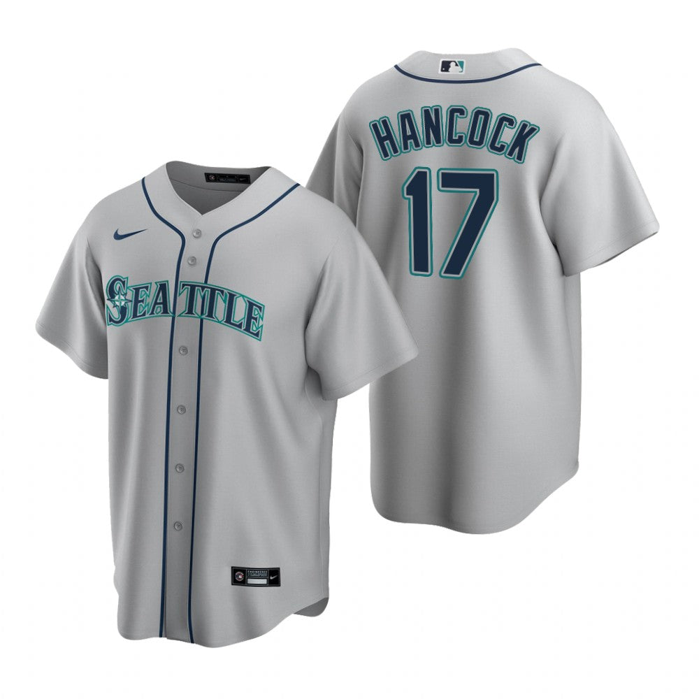 Men's Seattle Mariners #17 Emerson Hancock Baseball Jersey