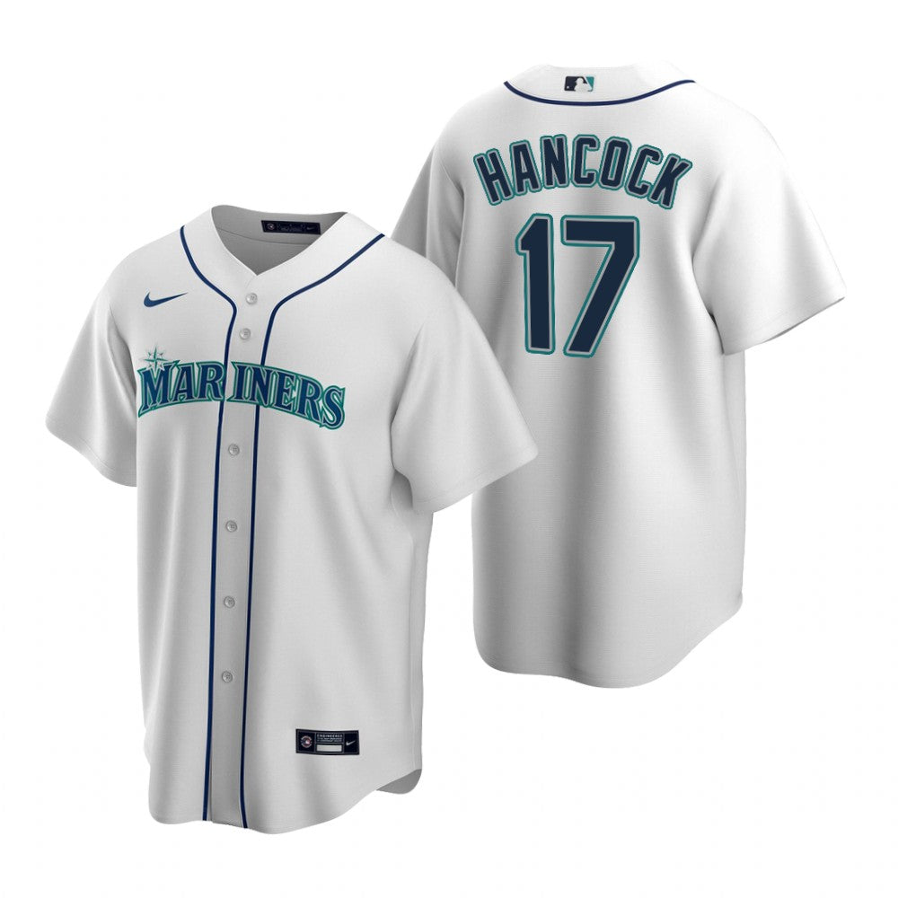 Men's Seattle Mariners #17 Emerson Hancock Baseball Jersey