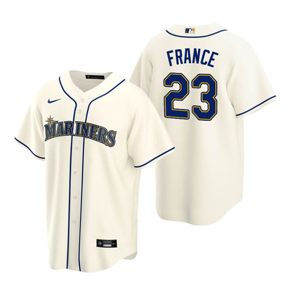 Men's Seattle Mariners #23 Ty France Baseball Jersey