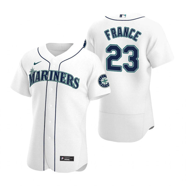 Men's Seattle Mariners #23 Ty France Baseball Jersey