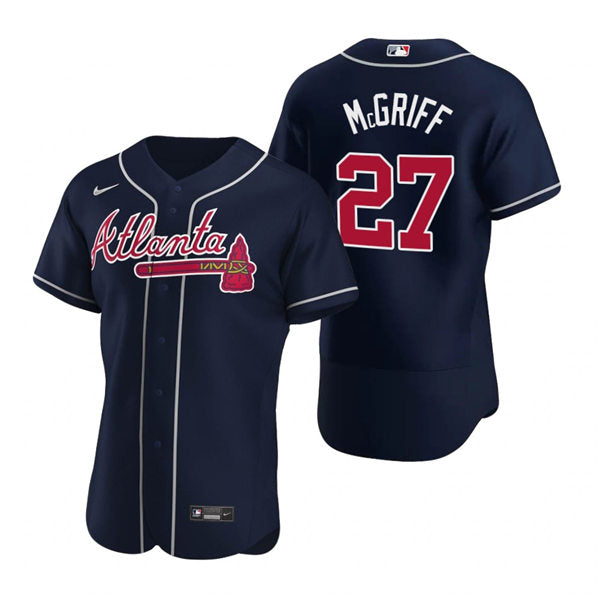 Men's Atlanta Braves #27 Fred McGriff Baseball Jersey