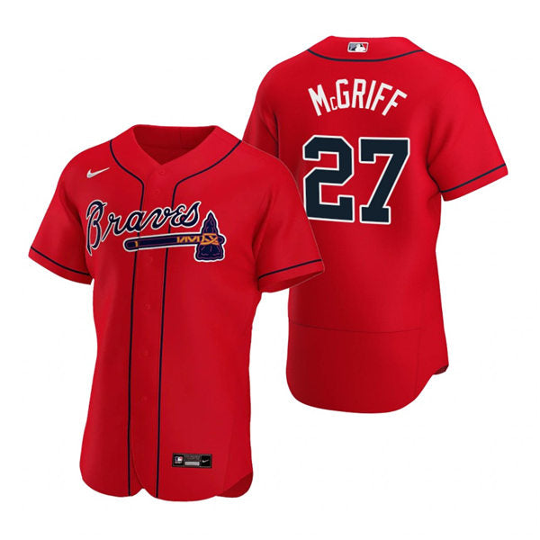 Men's Atlanta Braves #27 Fred McGriff Baseball Jersey