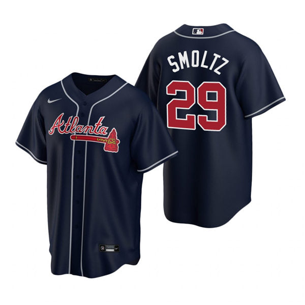 Men's Atlanta Braves #29 John Smoltz Baseball Jersey