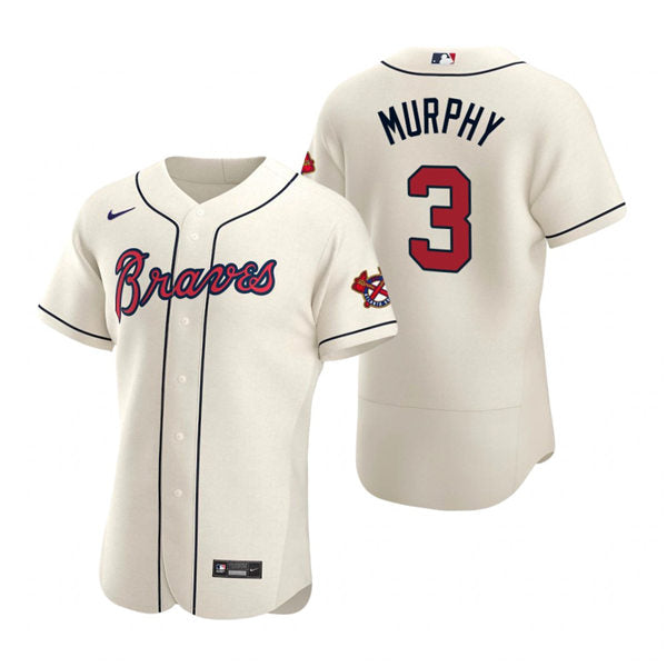 Men's Atlanta Braves #3 Dale Murphy  Baseball Jersey