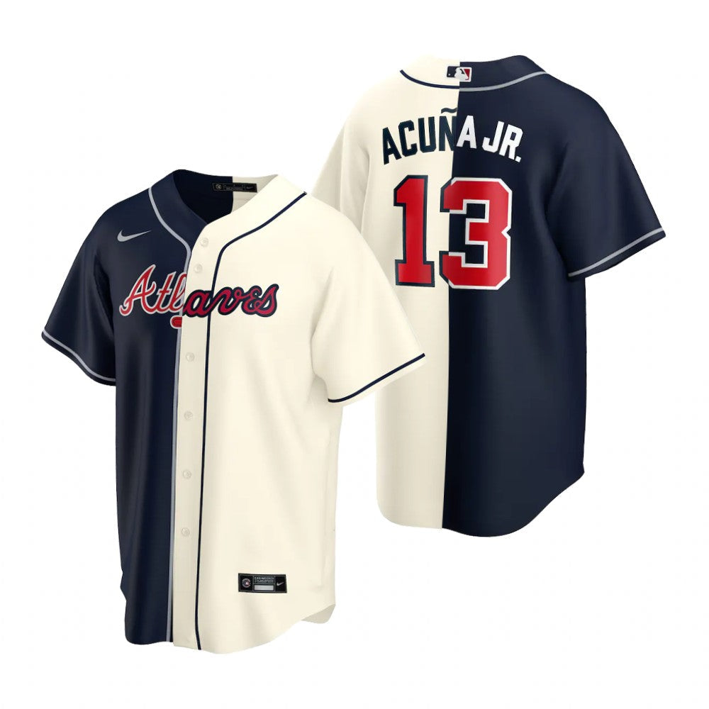 Men's Atlanta Braves #13 Ronald Acuna Jr. Baseball Jersey