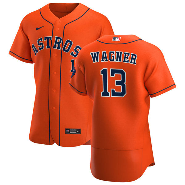 Men's Houston Astros #13 Billy Wagner Baseball Jersey