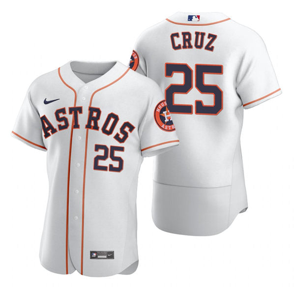 Men's Houston Astros #25 Jose Cruz Baseball Jersey