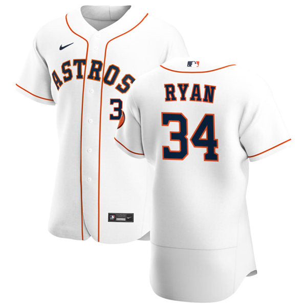 Men's Houston Astros #34 Nolan Ryan Baseball Jersey