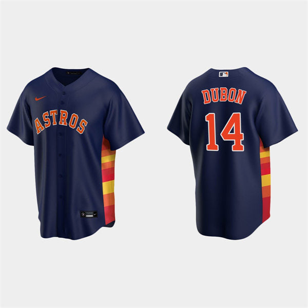 Men's Houston Astros #14 Mauricio Dubon Baseball Jersey