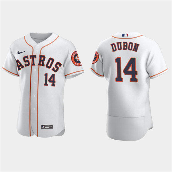 Men's Houston Astros #14 Mauricio Dubon Baseball Jersey