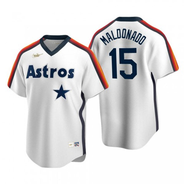 Men's Houston Astros #15 Martin Maldonado Baseball Jersey