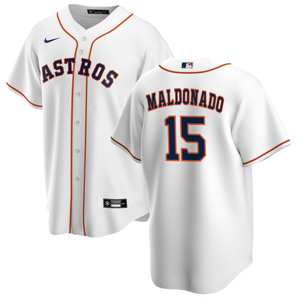 Men's Houston Astros #15 Martin Maldonado Baseball Jersey