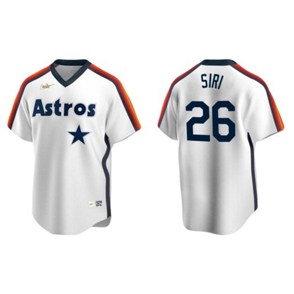 Men's Houston Astros #26 Jose Siri Baseball Jersey