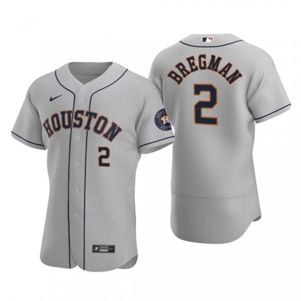 Men's Houston Astros #2 Alex Bregman Baseball Jersey