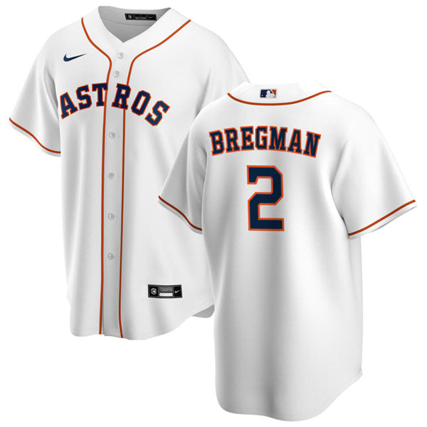 Men's Houston Astros #2 Alex Bregman Baseball Jersey