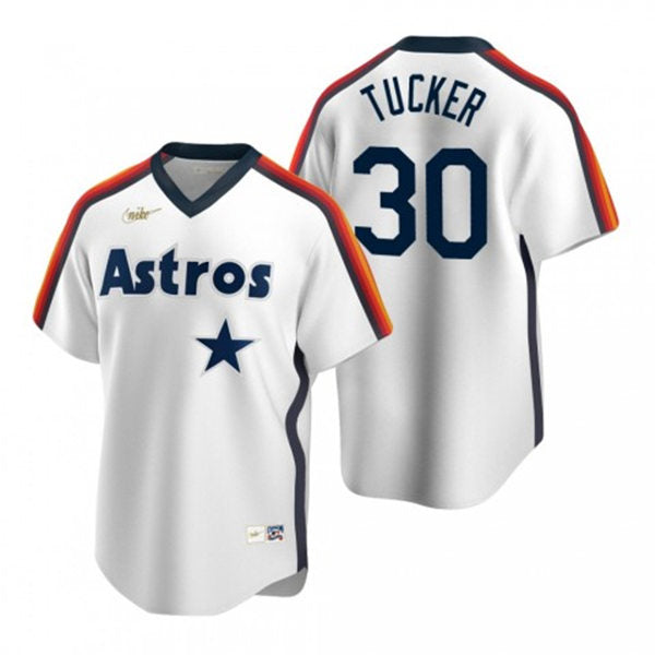 Men's Houston Astros #30 Kyle Tucker Baseball Jersey